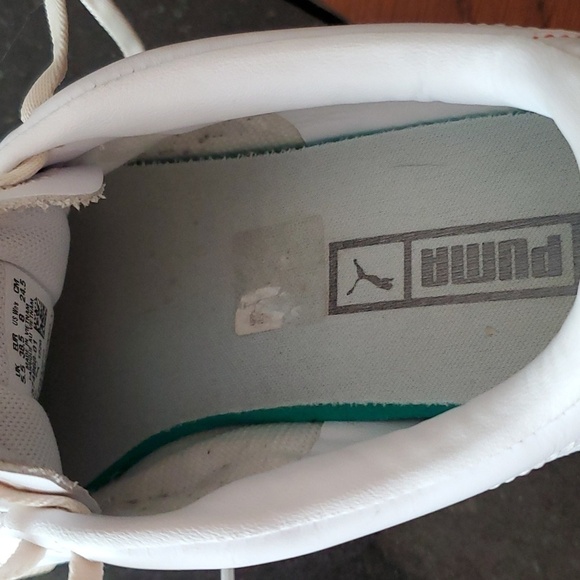 Puma Eris Fantasy Leather Sneakers White 8 - Picture 10 of 14